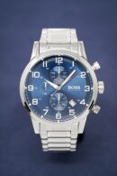 Hugo Boss Watch Chronograph Aeroliner Blue - HB1513183
